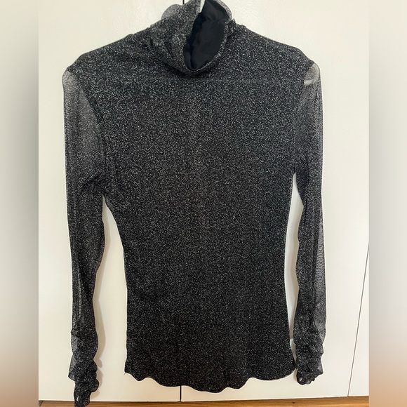 Tops - NWOT! Sparkly Black Long Sleeve Top